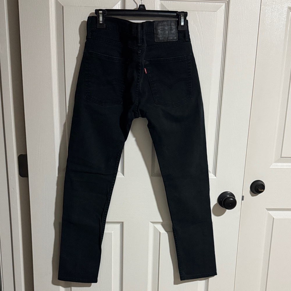 Levi's Men's Dark Black Skinny Jeans